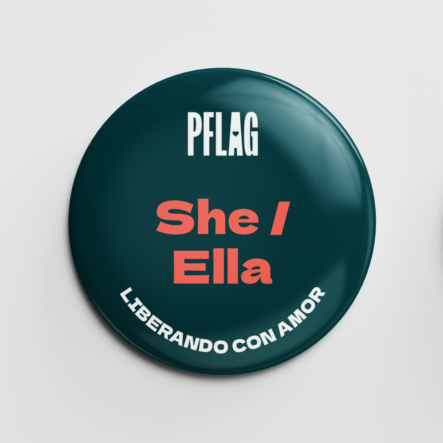 PFLAG Pronoun Buttons (Spanish)