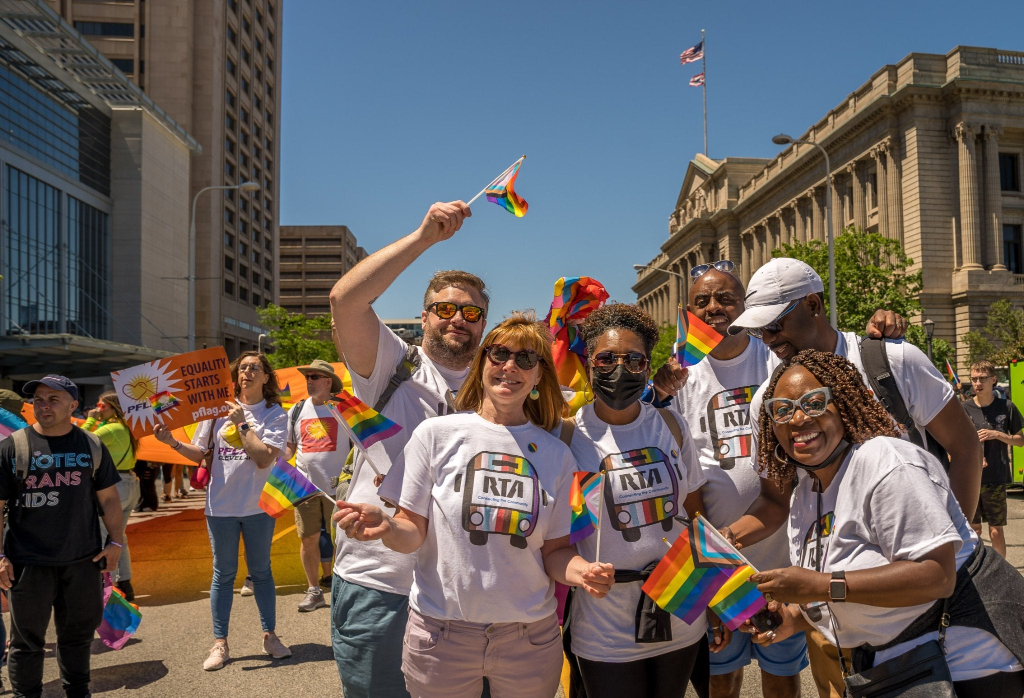 PFLAG pride parade