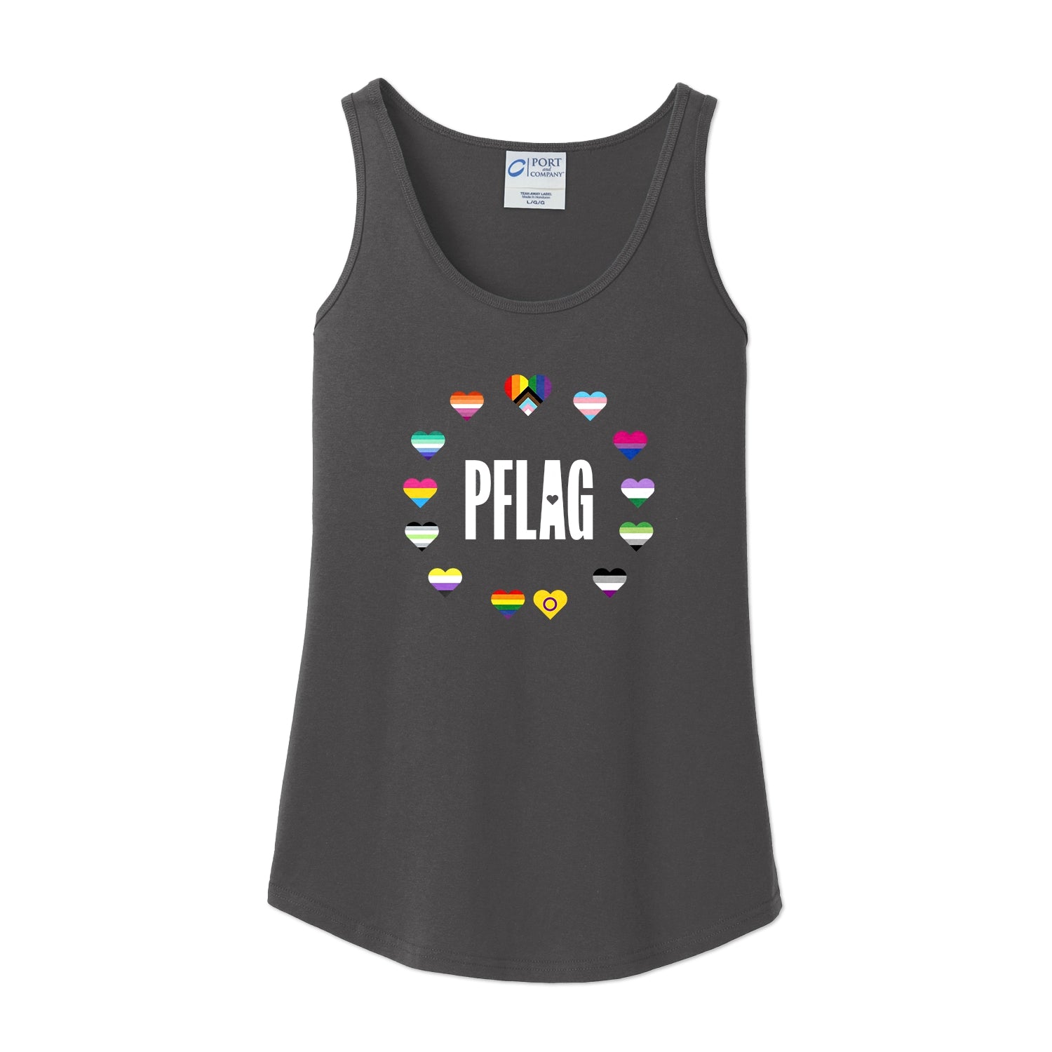 Circle of Pride - Fitted-Cut Tank Top