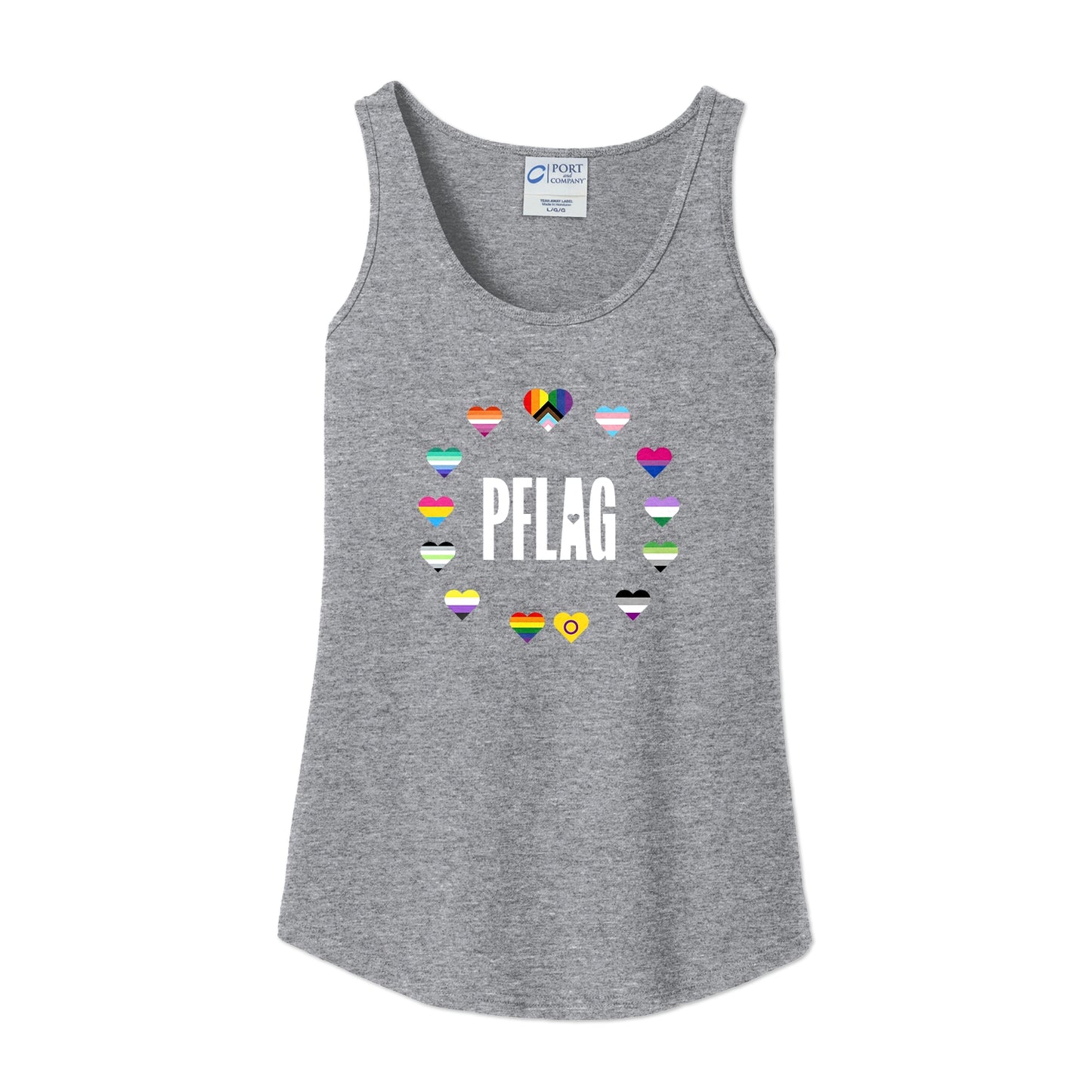 Circle of Pride - Fitted-Cut Tank Top