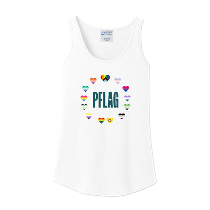 Circle of Pride - Fitted-Cut Tank Top