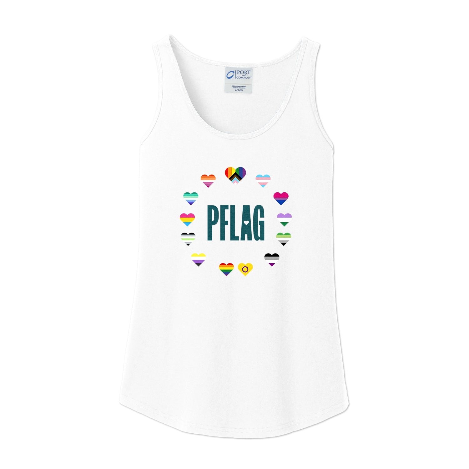 Circle of Pride - Fitted-Cut Tank Top