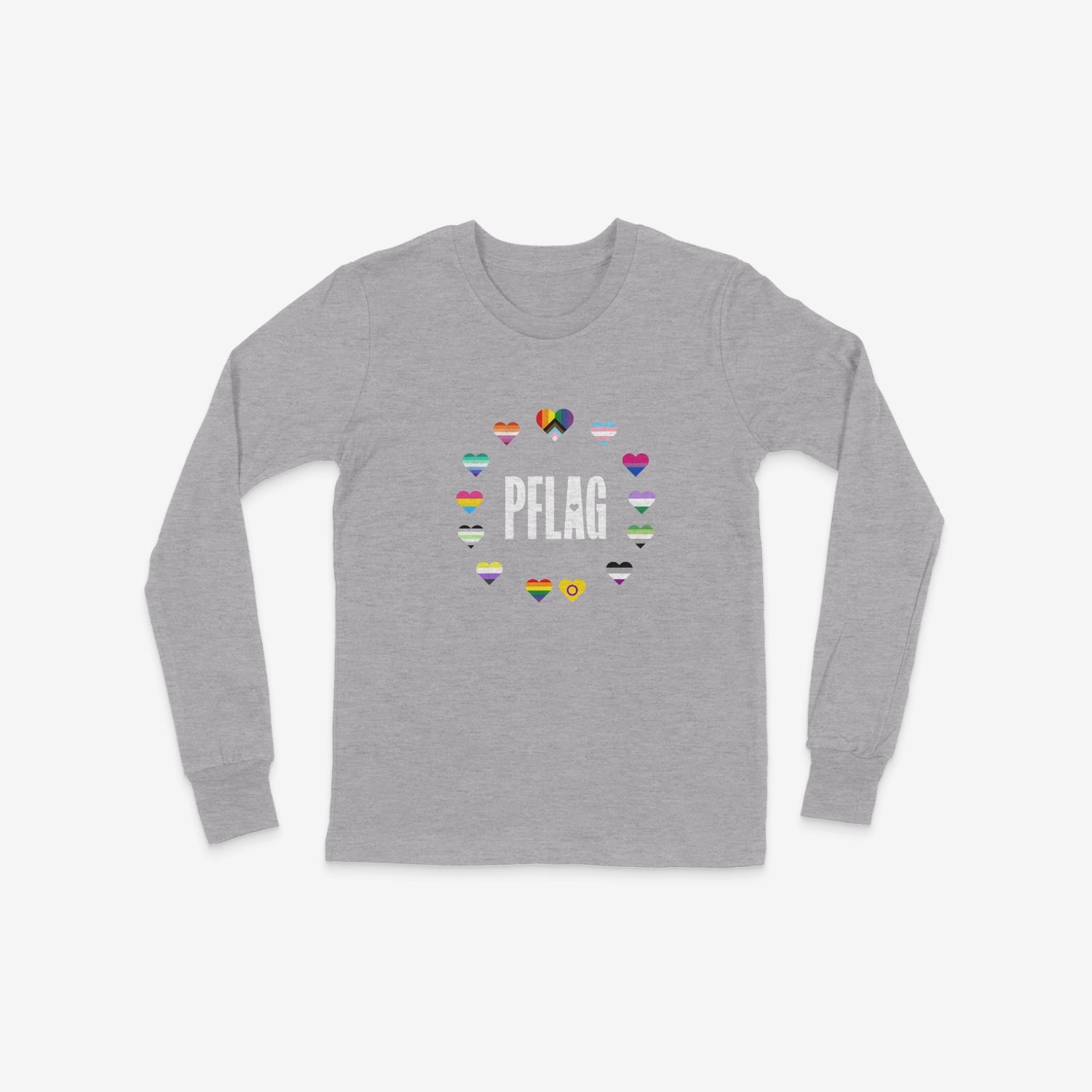 Circle of Pride - Youth Crewneck Long Sleeve T-Shirt