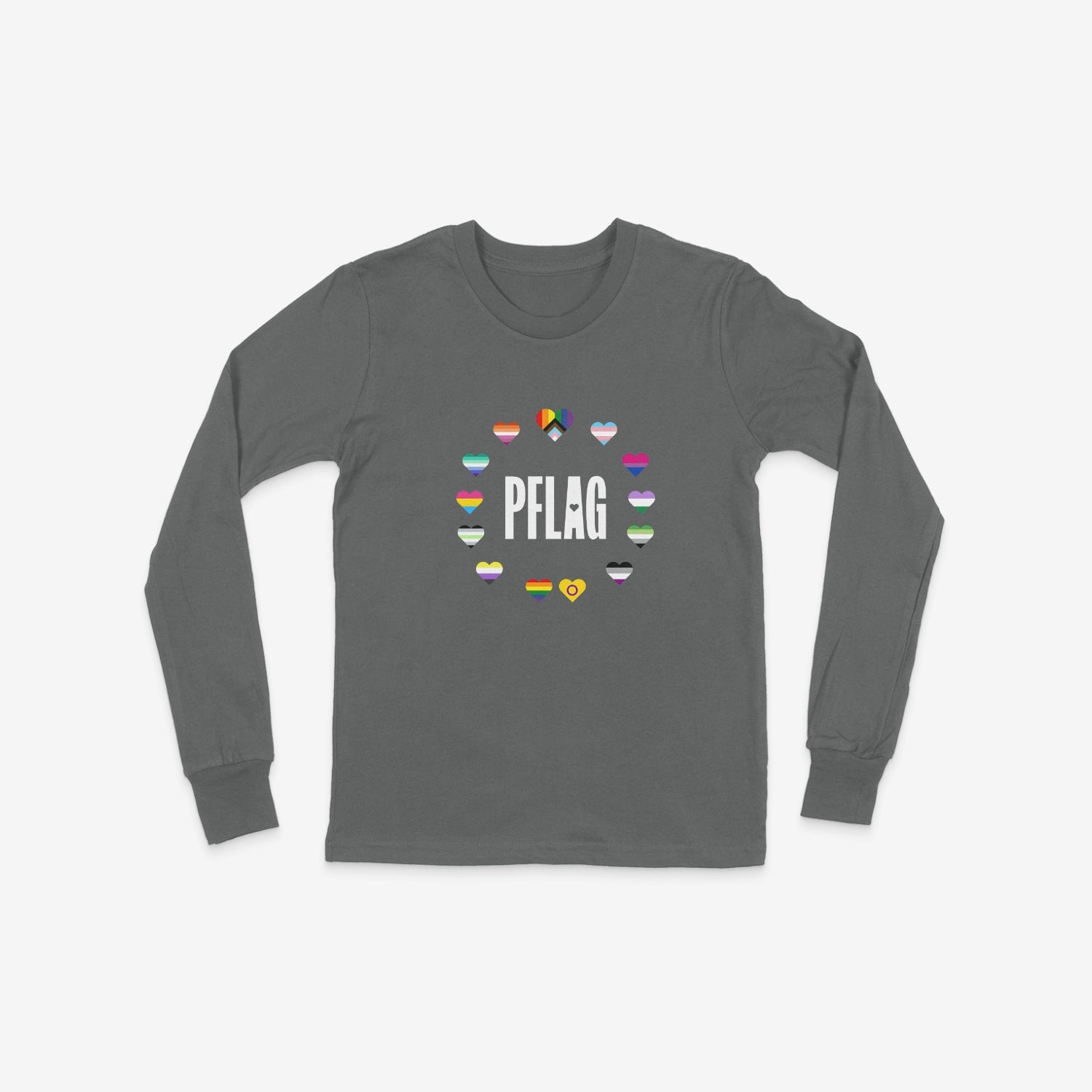 Circle of Pride - Youth Crewneck Long Sleeve T-Shirt