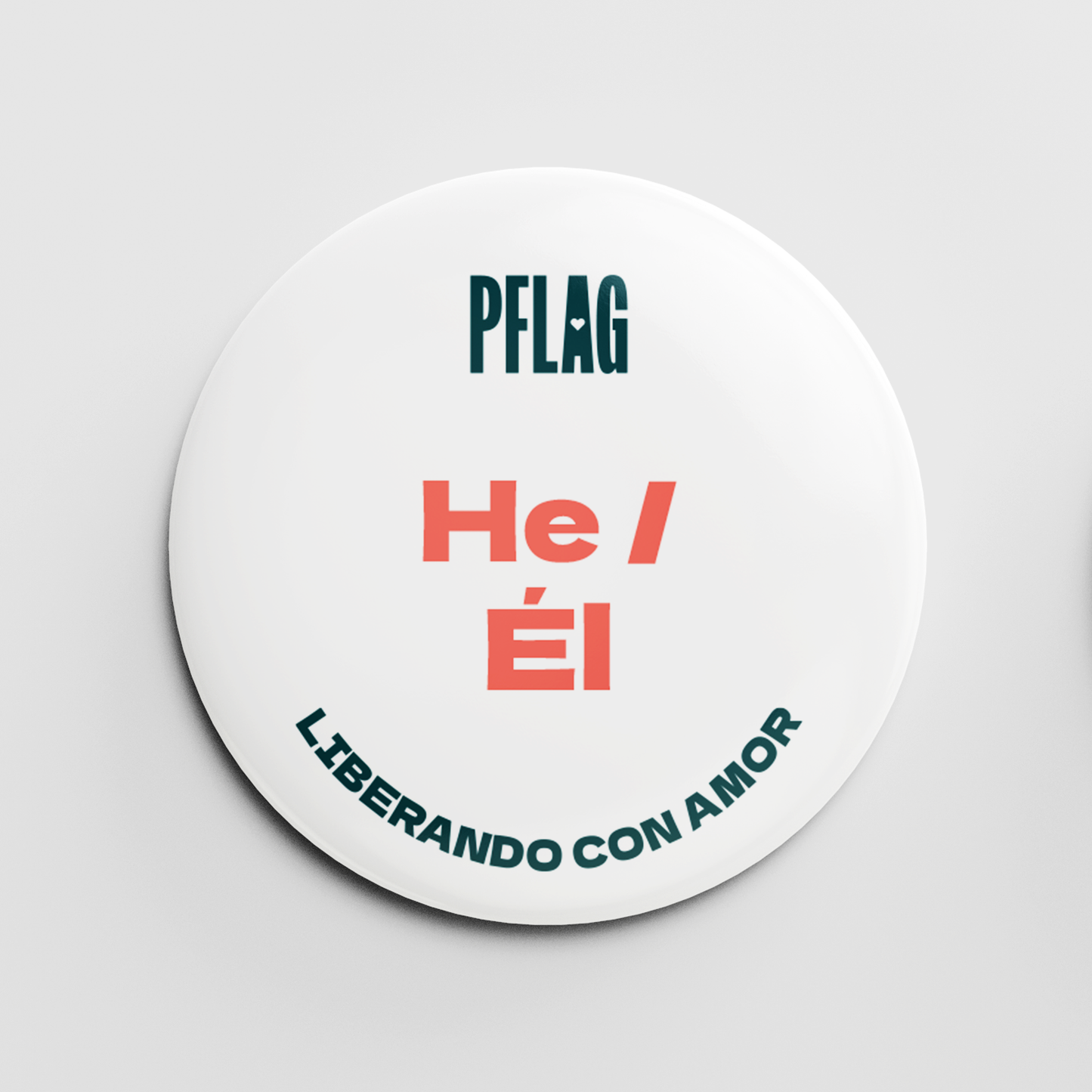 PFLAG Pronoun Buttons (Spanish)