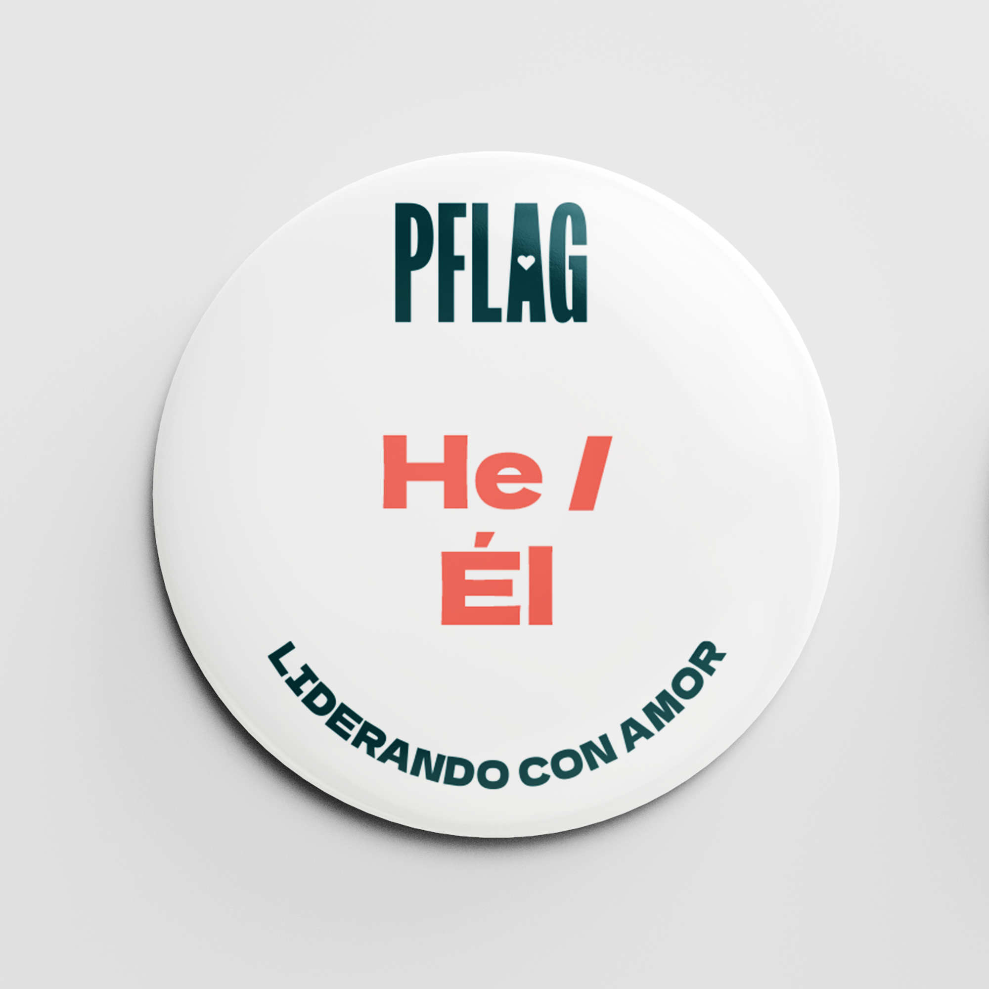 PFLAG Pronoun Buttons (Spanish)