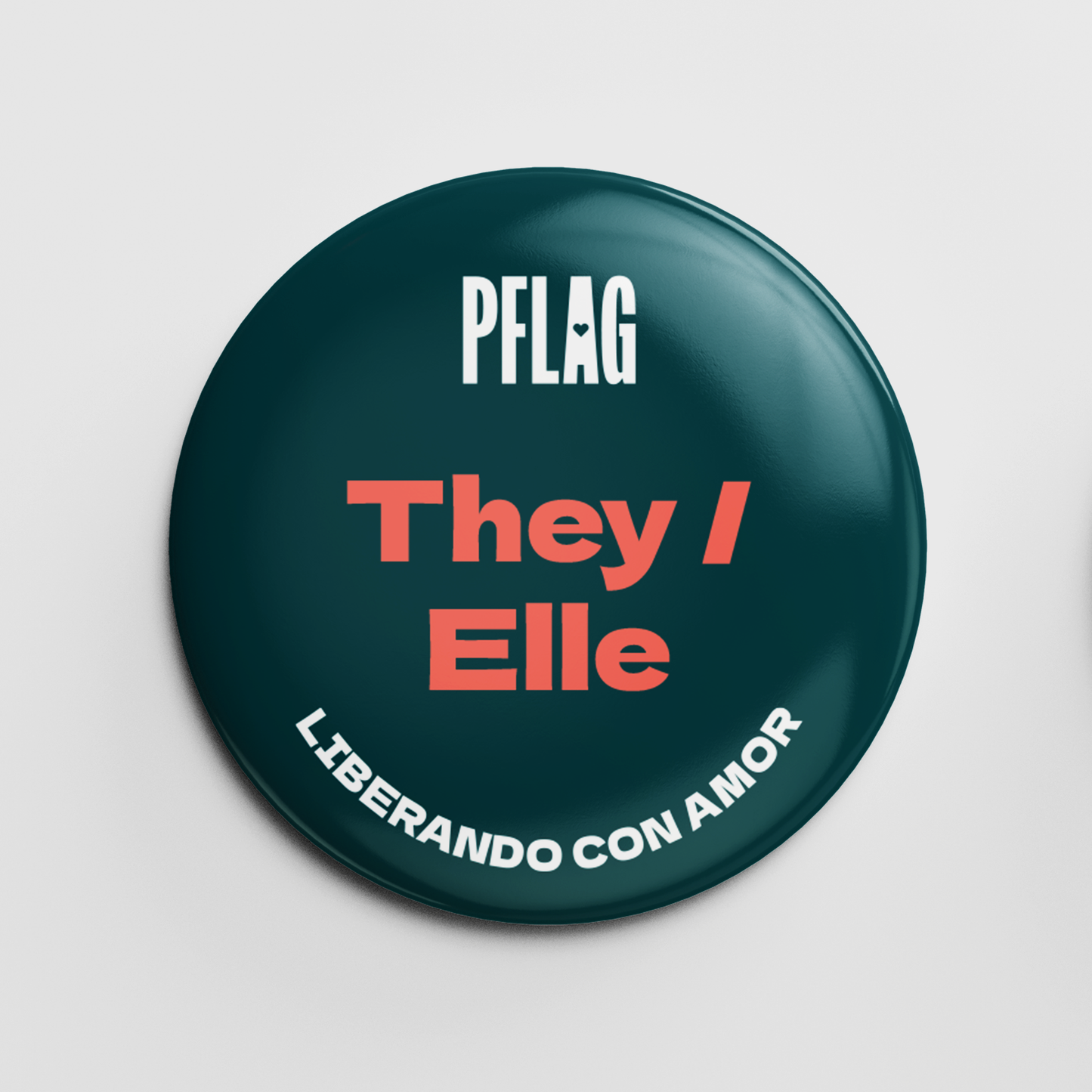 PFLAG Pronoun Buttons (Spanish)