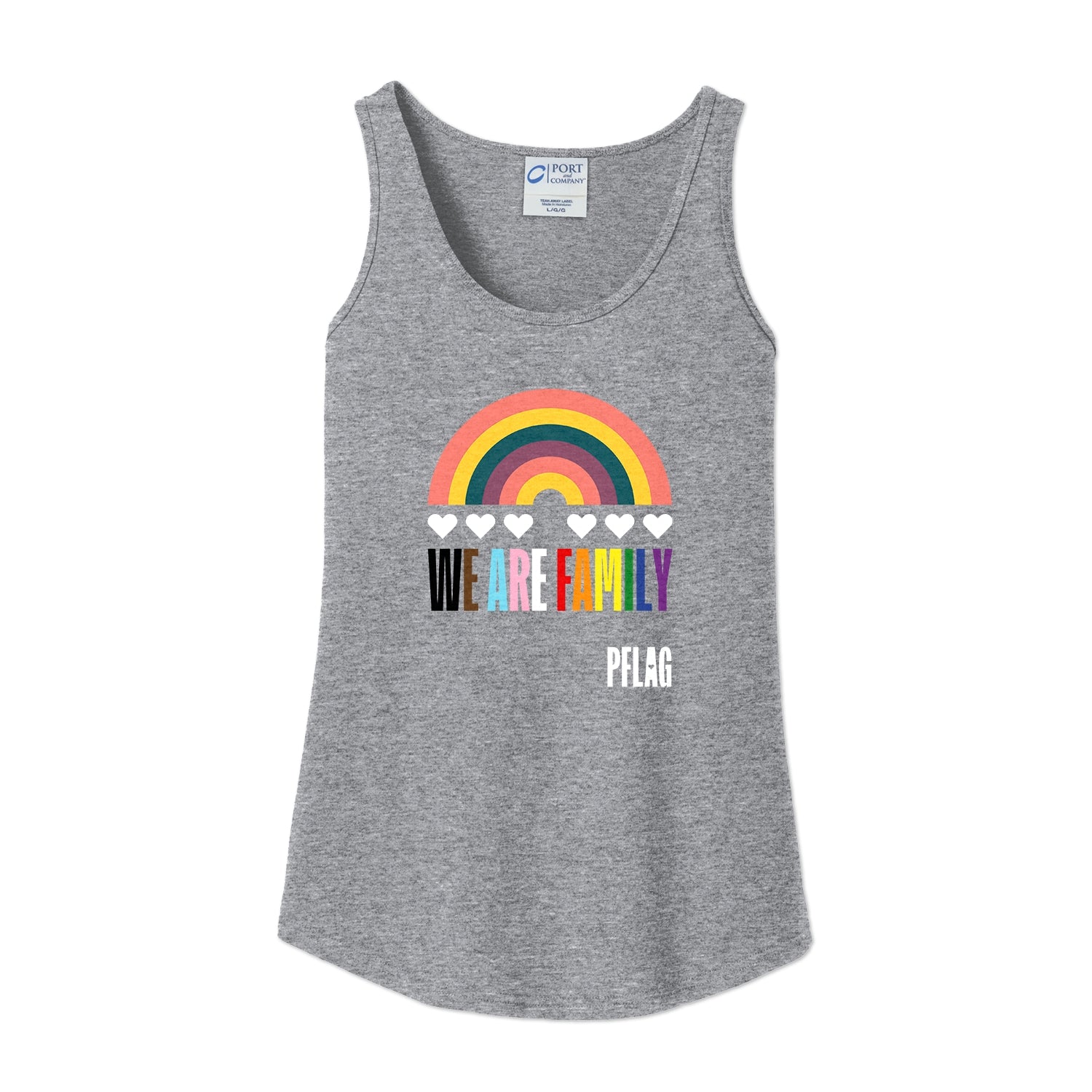 We Are Family - Fitted-Cut Tank Top