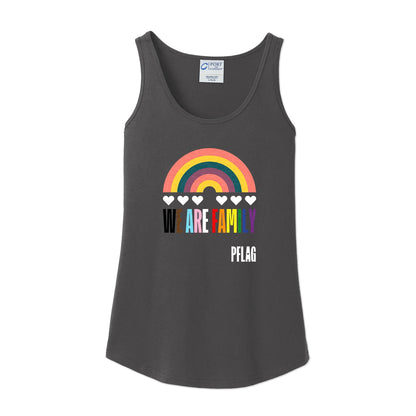 We Are Family - Fitted-Cut Tank Top