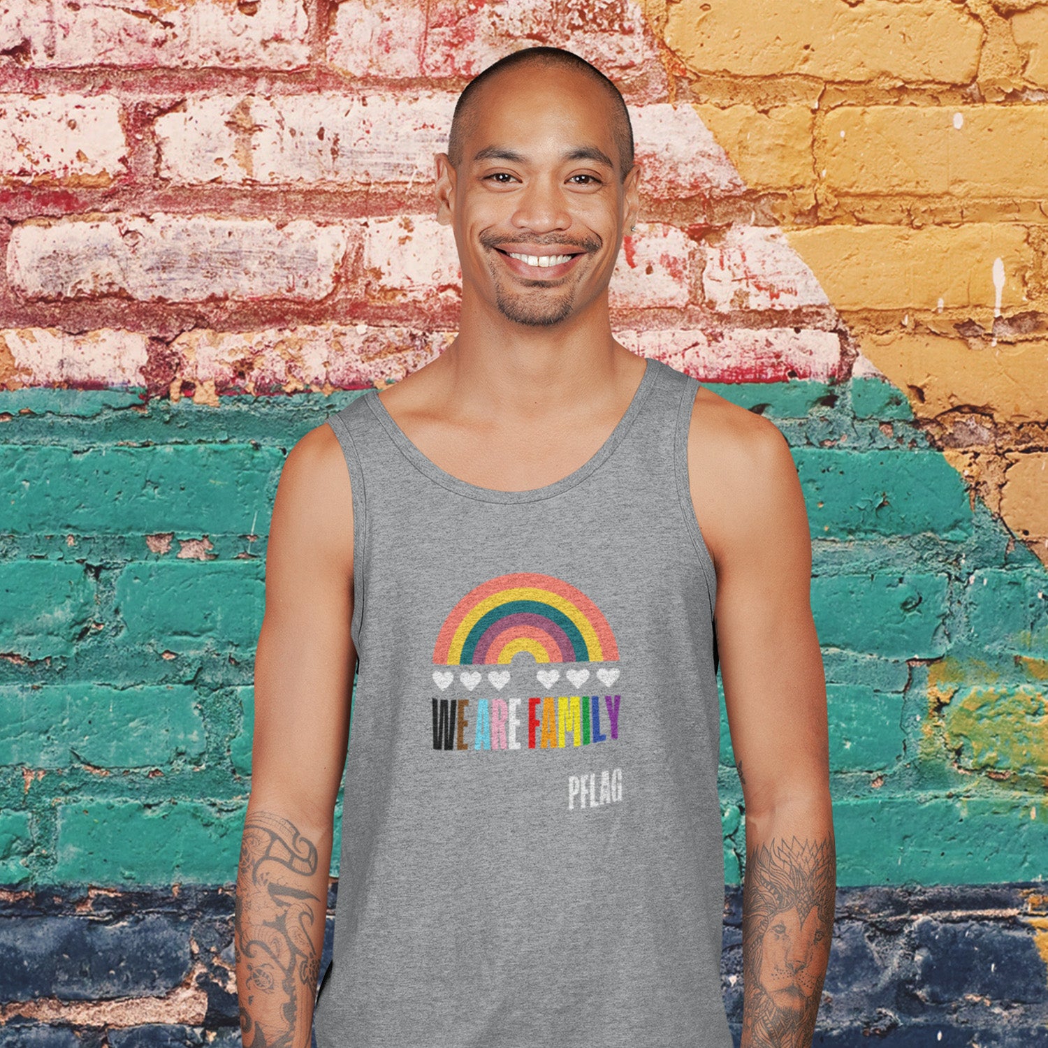 We Are Family - Wide-Cut Tank Top