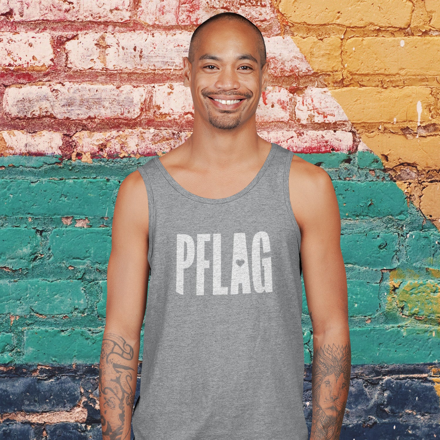 PFLAG Logo - Wide-Cut Tank Top